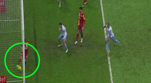 Arena'da top çizgiyi geçti mi Arena'da top çizgiyi geçti mi