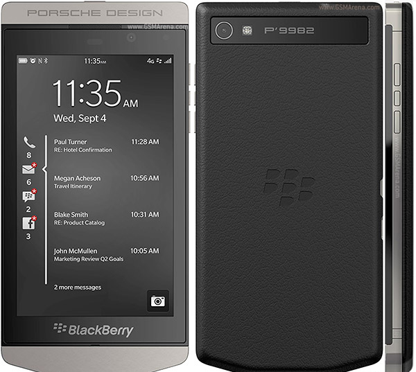 İşte BlackBerry'nin Porsche Design'i İşte BlackBerry'nin Porsche Design'i