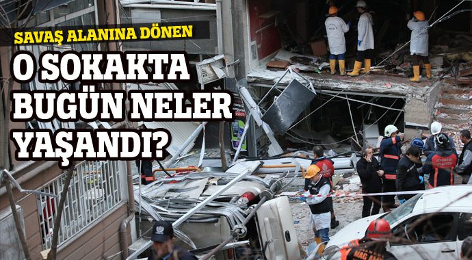 Patlamayla sanat galerisi harebeye döndü Patlamayla sanat galerisi harebeye döndü
