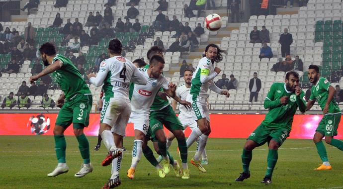 Giresunspor, Konyaspor'u mağlup etti Giresunspor, Konyaspor'u mağlup etti