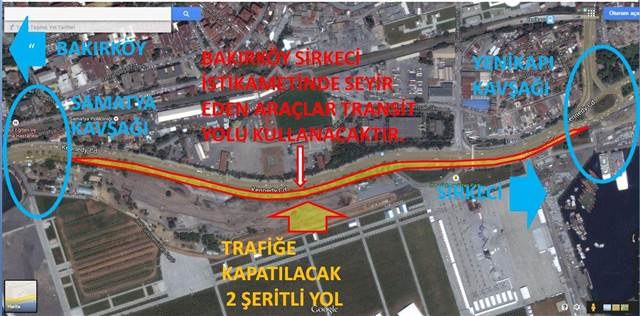Avrasya Tüneli kapsamında kavşak çalışması başlıyor Avrasya Tüneli kapsamında kavşak çalışması başlıyor