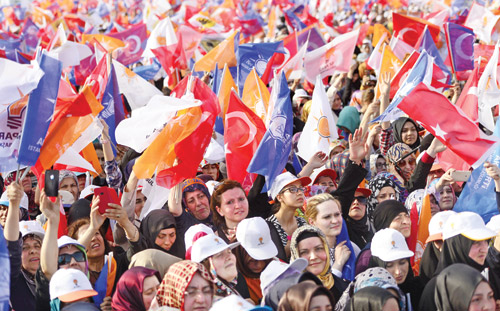Milyonlar Başbakan'ı bağrına bastı Milyonlar Başbakan'ı bağrına bastı