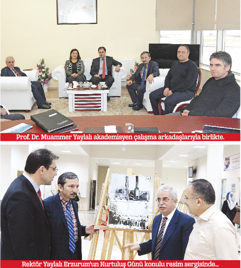 Rektör Prof. Dr. Muammer Yaylalı: Hedef girişimcilik ve yenilik Rektör Prof. Dr. Muammer Yaylalı: Hedef girişimcilik ve yenilik