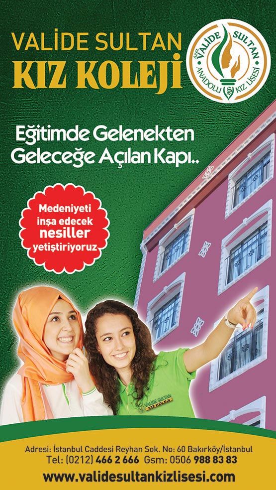 Valide Sultan Kız Koleji eğitime yeni bir soluk getiriyor Valide Sultan Kız Koleji eğitime yeni bir soluk getiriyor