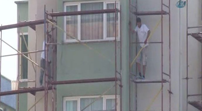 Bakan Çelik önlem alınmayan inşaatı durdurdu! Bakan Çelik önlem alınmayan inşaatı durdurdu!