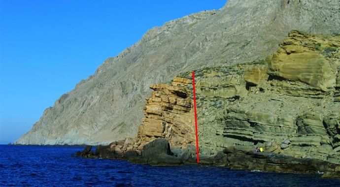 Gökçeada'da tsunamının izleri ortaya çıktı Gökçeada'da tsunamının izleri ortaya çıktı