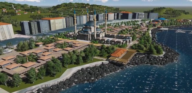Türkiye'nin ilk cam kubbeli camisi Rize'de yapılacak Türkiye'nin ilk cam kubbeli camisi Rize'de yapılacak