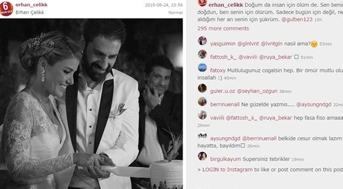 Erhan Çelik'ten Gülben Ergen'e duygu dolu mesaj Erhan Çelik'ten Gülben Ergen'e duygu dolu mesaj