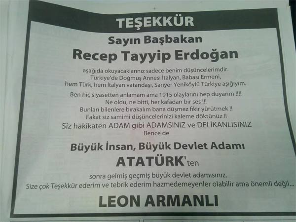 'Erdoğan Atatürk'ten sonra en büyük...' 'Erdoğan Atatürk'ten sonra en büyük...'