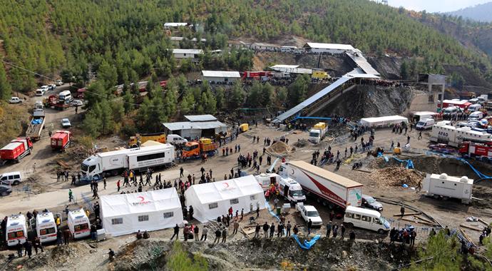 Karaman'daki maden kazasında son durum Karaman'daki maden kazasında son durum