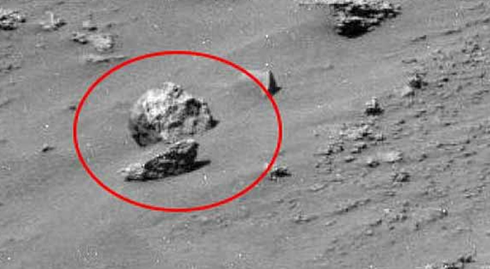 Mars'ta kafa karıştıran görüntü! Mars'ta kafa karıştıran görüntü!