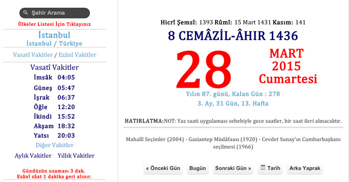Saatler yarın ileri alınacak unutmayın! Bu gece yarısından sonra 03.00'te saatler ileri alınacak Saatler yarın ileri alınacak unutmayın! Bu gece yarısından sonra 03.00'te saatler ileri alınacak