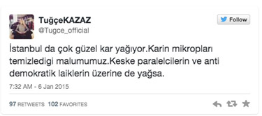 Tuğçe Kazaz'dan paralelcilere 'mikrop' göndermesi! Tuğçe Kazaz'dan paralelcilere 'mikrop' göndermesi!