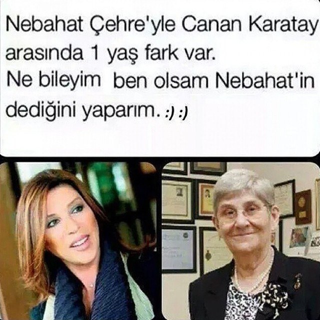 Nebahat Çehre o capse cevap verdi! Nebahat Çehre o capse cevap verdi!