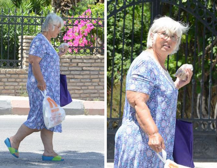 Gülben Ergen'den huzurevindeki annesine ziyaret Gülben Ergen'den huzurevindeki annesine ziyaret